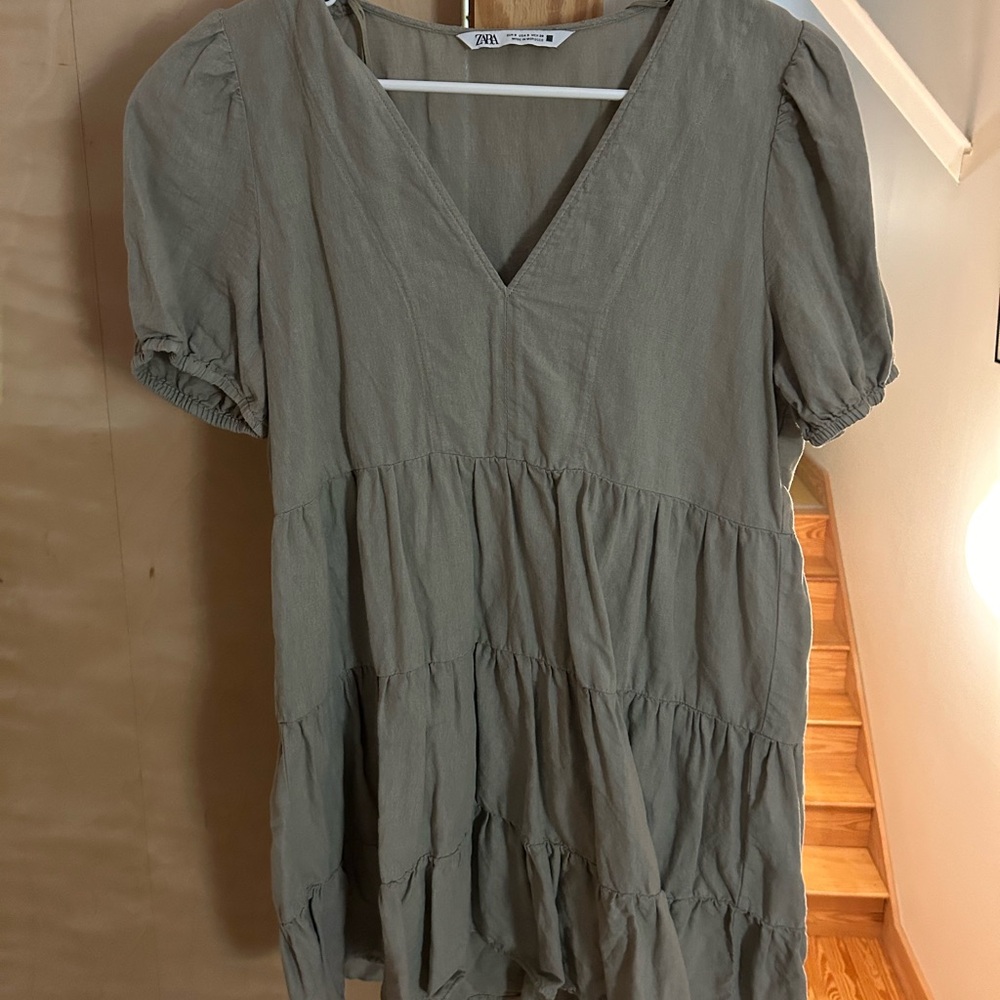 Zara linen dress